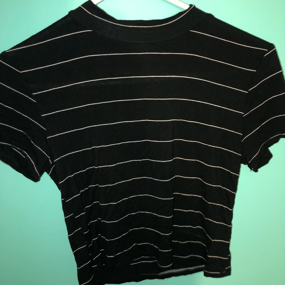 Stripped crop top